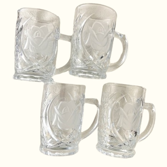 Mikasa Rose Pearls Coffee/Tea Mugs Set of 4 - Picture 3 of 10